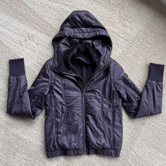 lululemon athletica Jackets Coats Lululemon Purple Bomber
